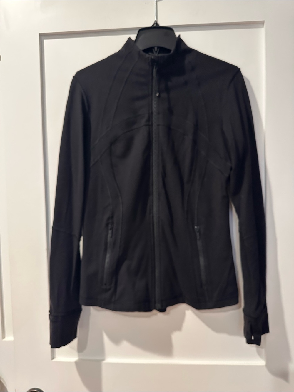 Lululemon Black Full-Zip Running Jacket